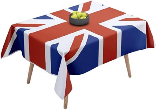 5 Sizes United Kingdom Flag British Tablecloth - Image 3