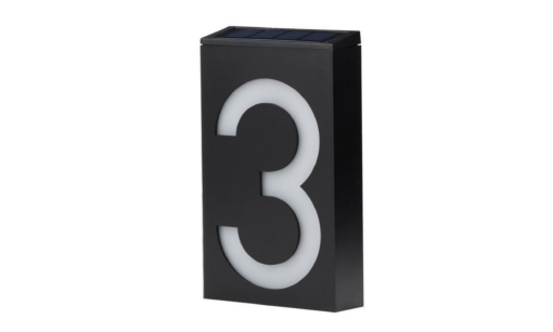 One or Two Solar LED Number Door Plaque Lamp - Image 18