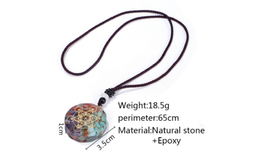 Chakra Pendant Healing Necklace - Image 9