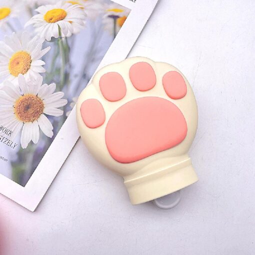 Cat Paw Shape Silicone Hot Water Bottle Cove - Image 14