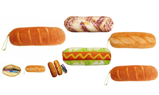 Funny Bread Stationery Pencil Bag - Image 4