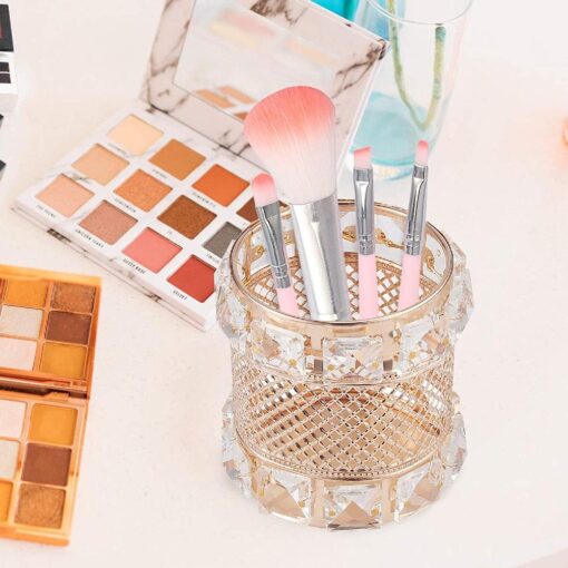 Crystal Effect Makeup Brush Holders - Image 40