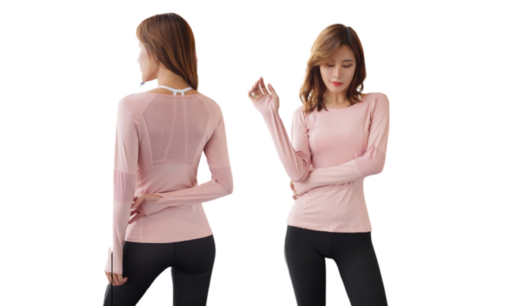 Women’s Sports Wear Fitness Long Sleeve T-shirt - Image 12