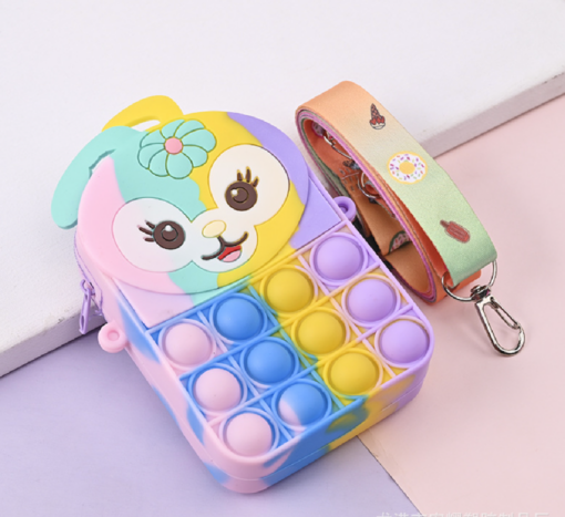 Fashion Pop Push Bubbles Coin Purse Wallet - Image 4