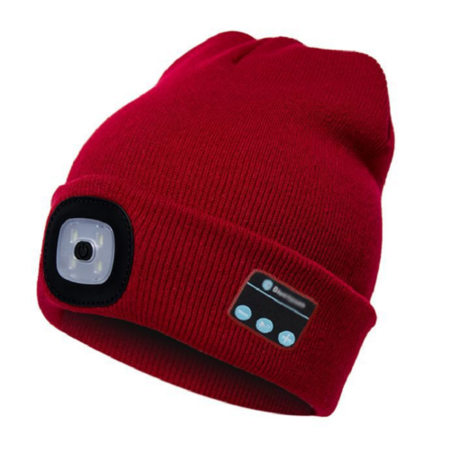 One or Two Bluetooth Beanie Hat with LED Light waiting for LEd ver - Image 11