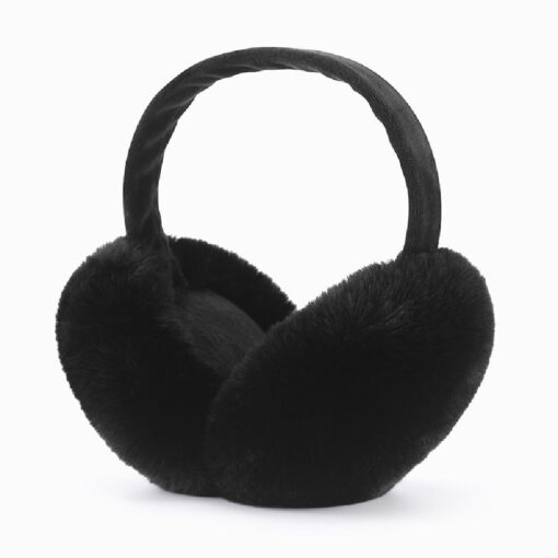 14cm Extra Large Fluffy Foldable EarMuffs - Image 2