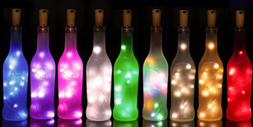 Decorative Wine Bottle Fairy String Lights - Image 10