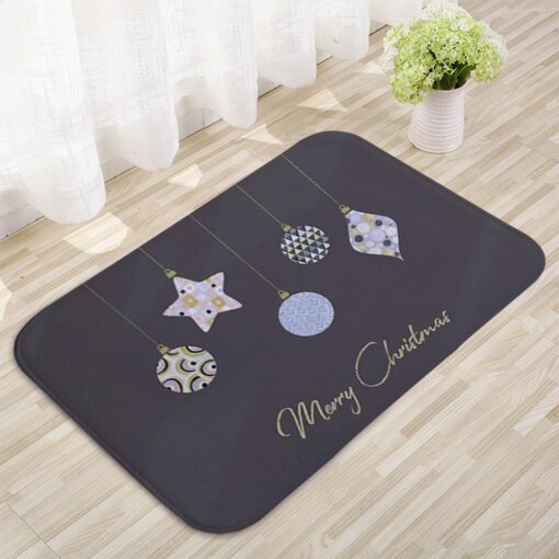 Non-Slip Flannel Christmas Carpet - Image 7