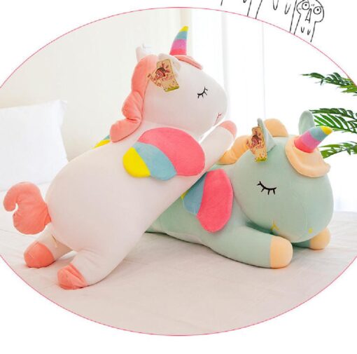 30, 40 or 60cm Unicorn Comfortable cute Plush Pillow - Image 7