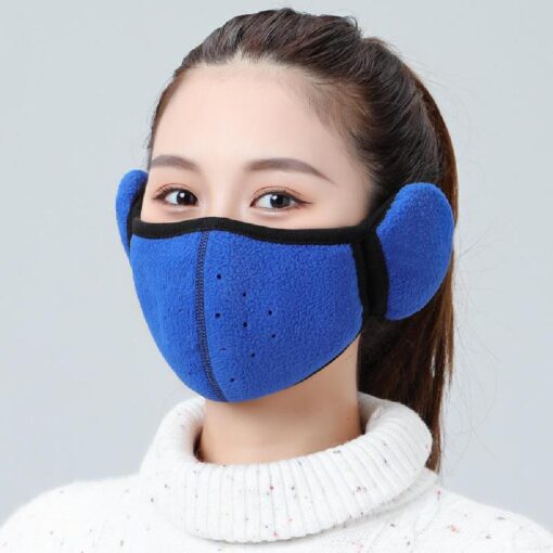 One or Two Windproof Breathable Mask with Warm Earmuff - Image 12