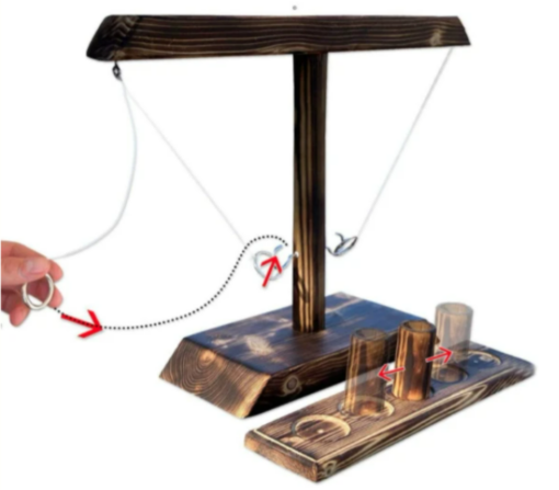 Adults Toss Hook And Ring Toss Battle Drinking Game - Image 11