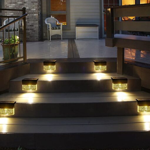 One, Four or Six Solar Powered Deck Lights - Image 17