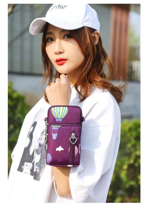 Women's Mini Colorful Cross-Body Cell Phone Ba - Image 15