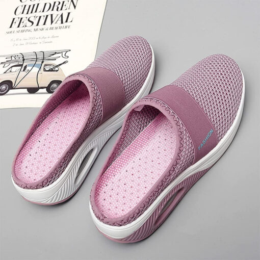 Air Cushion Slip-On Walking Shoes - Image 10