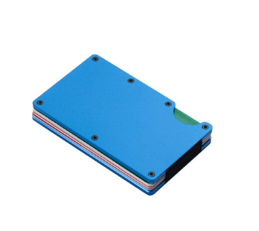 RFID Credit Card Holder with money clip - Image 4