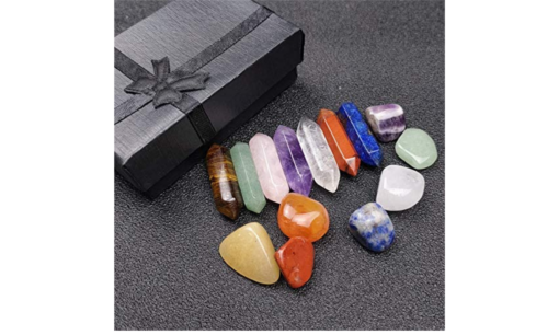 7- or 14- Pieces Crystals Kit- Chakra Crystals and Gemstones Set - Image 4