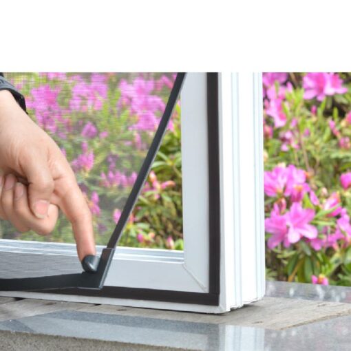 80x100 CM , 100x100 CM and 100x120 CM  Anti-Fly Magnetic Window Screen - Image 12