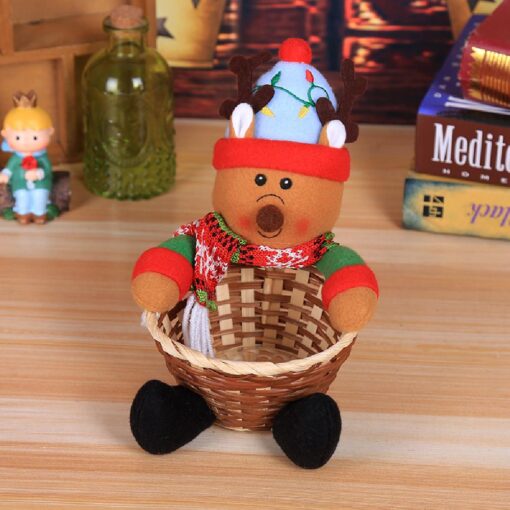 One or Five Christmas Candy Storage Basket Decoration - Image 6