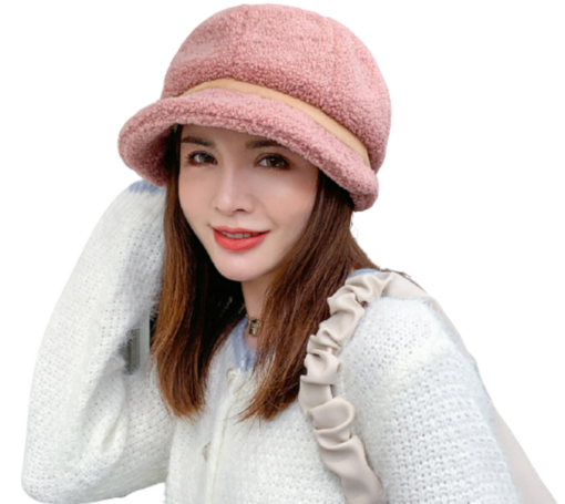 Women Faux Wool Warm Cap - Image 4