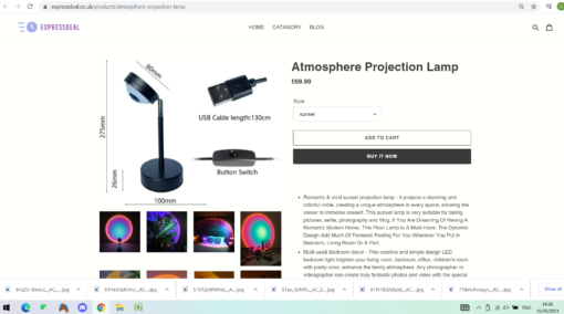 Atmosphere Projection Lamp - Image 10