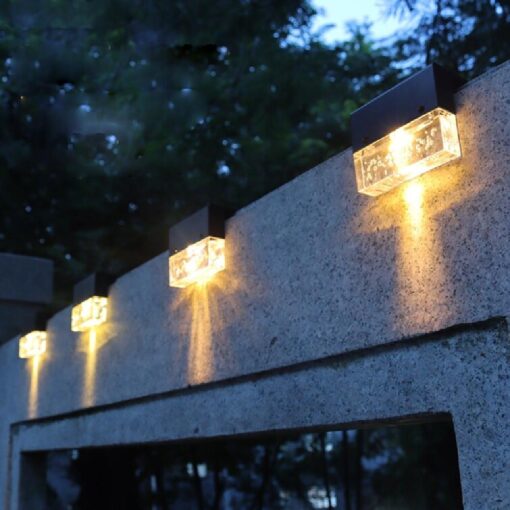 One, Four or Six Solar Powered Deck Lights - Image 8