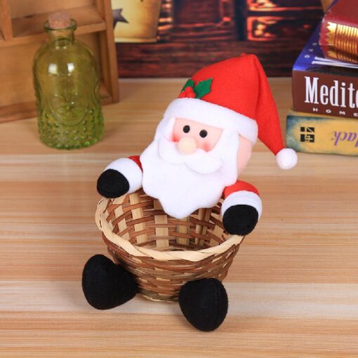 One or Five Christmas Candy Storage Basket Decoration - Image 4