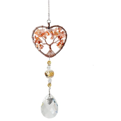 Life Pendant Heart Hanging Suncatcher - Image 2