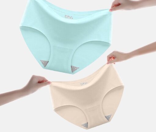 3PCs or 5 PCs Women's Sexy Ice Silk Comfort Underpants - Image 3