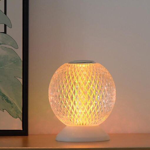 Glass Ball USB Desk Lamp Touch Sensor Lamps - Image 6