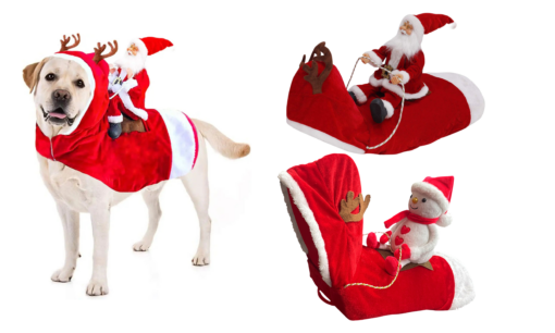 Pet Christmas Style Costume - Image 8