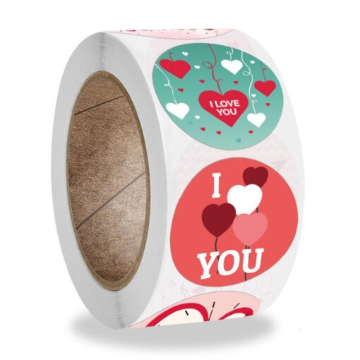 500 or 2000 Pcs I Love You Stickers Stickers - Image 10