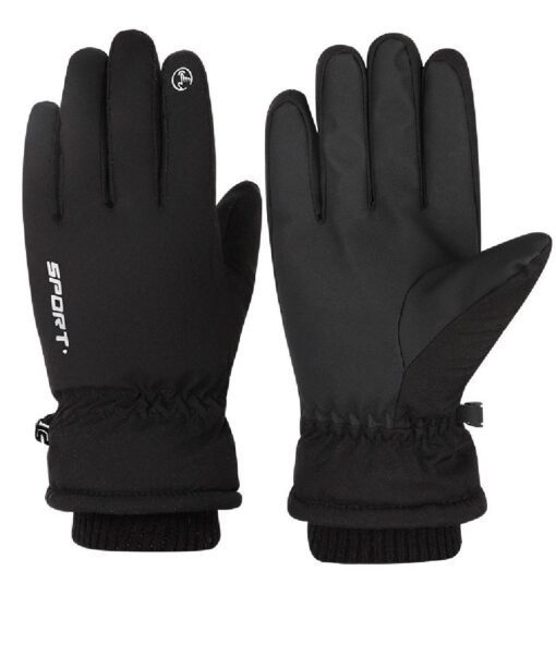 Touch Screen Plus Velvet Sports Glove - Image 6