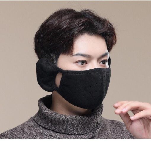 One or Two Windproof Breathable Mask with Warm Earmuff - Image 23