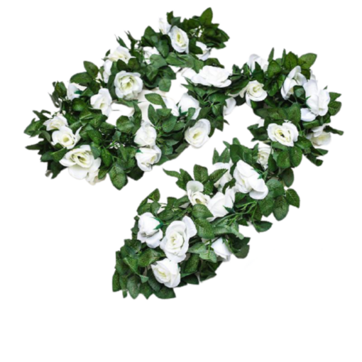 3 x Artificial Flower Rose Leaf - Image 7