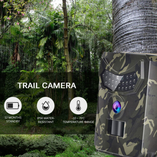 Mini 1080P 12MP Wildlife Camera with Optional 32GB SD card - Image 2