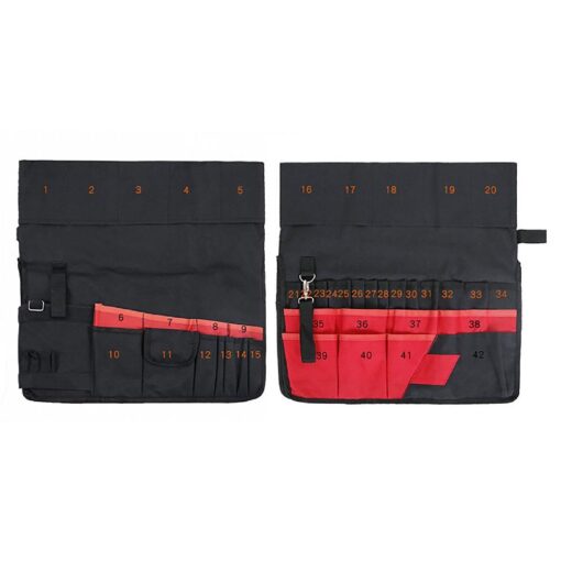 10 or 42  Pockets Tool Organizer Bucket Bag - Image 16