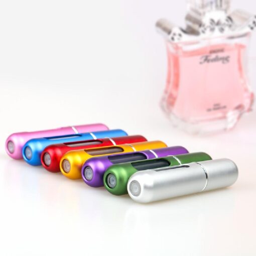 One, Two or Three 5ml  Mini Refillable Spray Portable Liquid Fragrance Bottle - Image 9