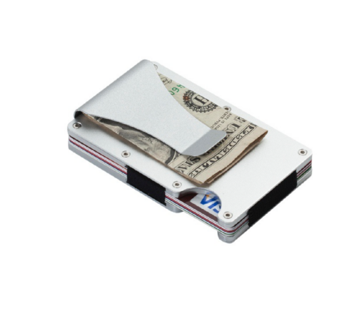 RFID Credit Card Holder with money clip - Image 15