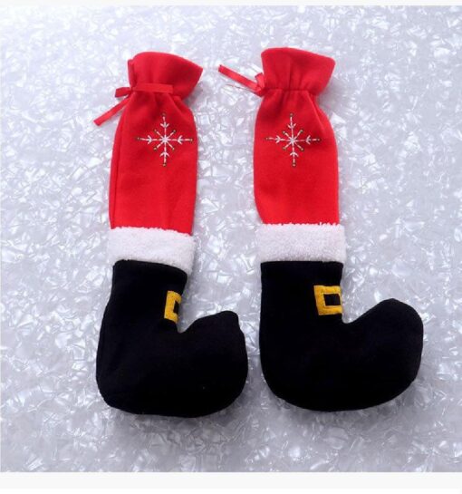 4 piece Christmas chair foot cover - Image 5