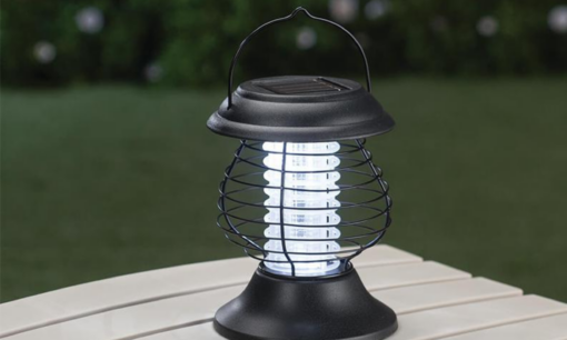 One or Two Outdoor Solar Mosquito Pest Fly Killer Zapper Lamp - Image 15