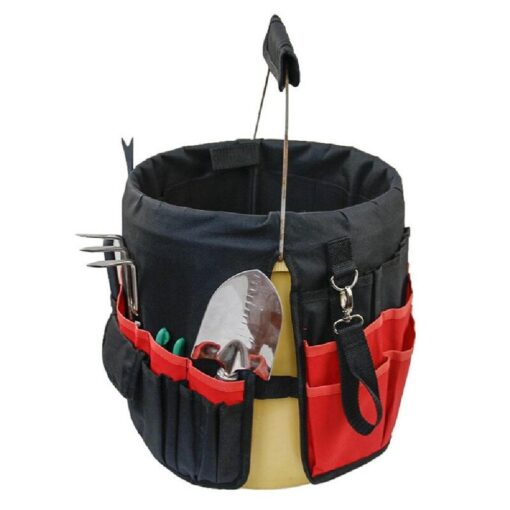 10 or 42  Pockets Tool Organizer Bucket Bag - Image 10