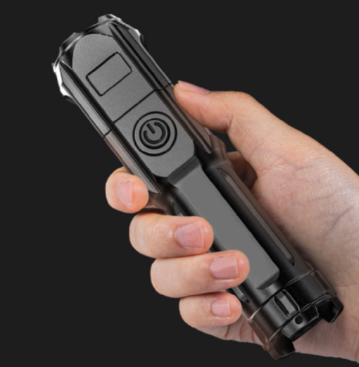 T6 Tactical  USB Charging Flashlight