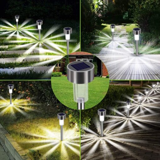 Solar Garden Path Lights - Image 7