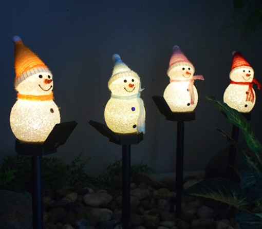 Snowman Solar Light - Image 12