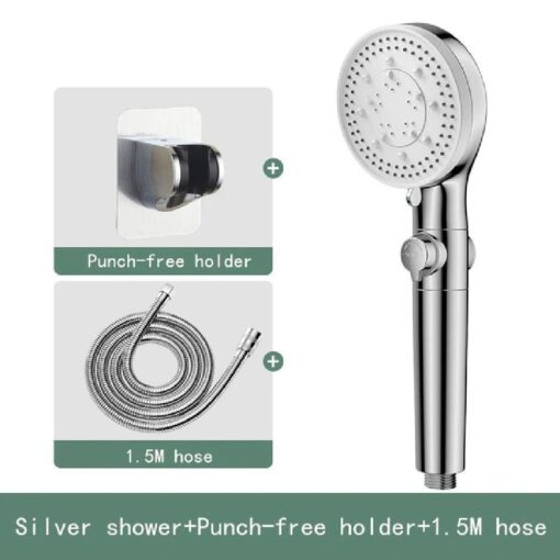 5 Gear Pressurized Shower Head - Image 13