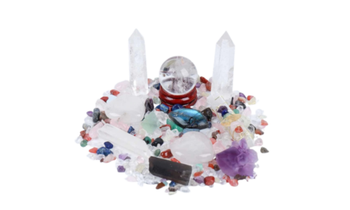 Crystal Gem Crushed Stone or Crystal Ball Exquisite Gift Box Set - Image 16