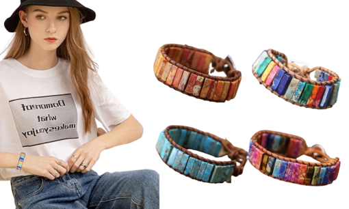 Women's Bohemian Handwoven Leather Bracelet