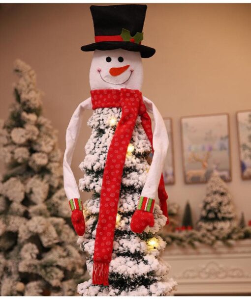 Christmas Tree Snowman Hat Topper Decoration