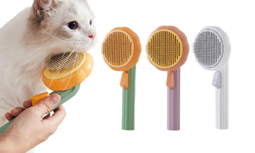 Pumpkin Shape Pet Hair Removal Com