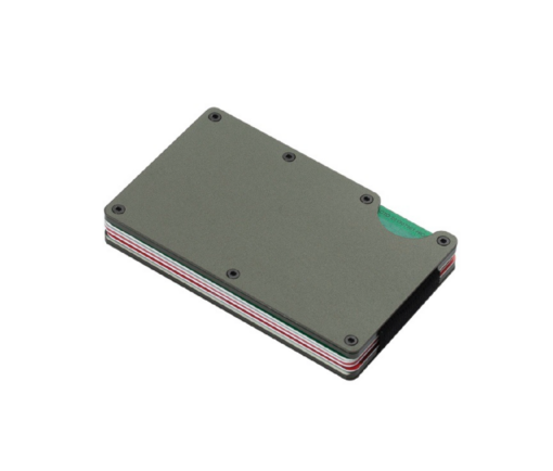 RFID Credit Card Holder with money clip - Image 13